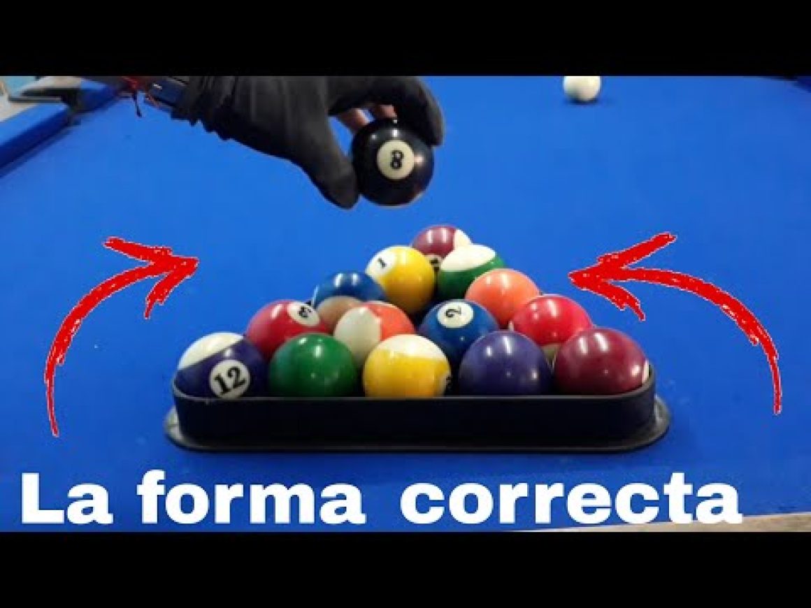Descubre el número exacto de pelotas en el billar