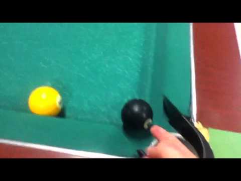 Significado de la bola negra en el billar.